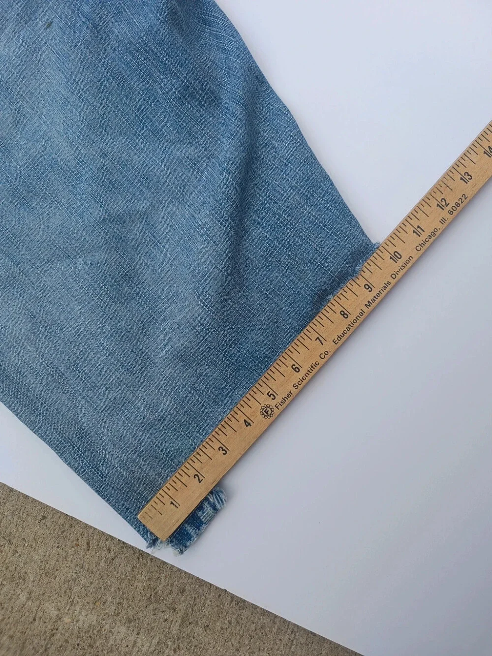 Enyce 32 x 12.5 jorts  y2k distressed diddy